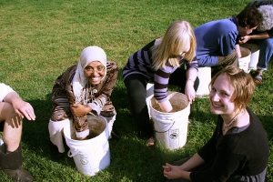 apprentices stirring preparations