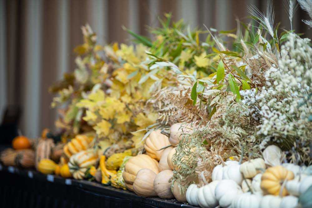 Main stage decorations by Stacey Denton