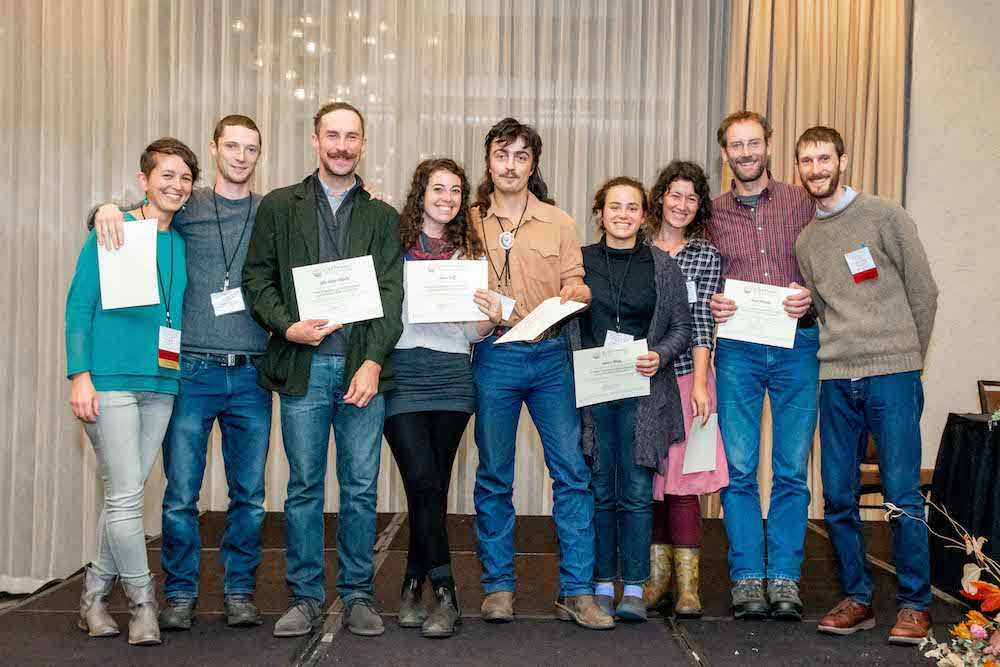 Graduates from the BDA&#039;s Farmer Training Program during &quot;Next Generation Biodynamic Farmers&quot;