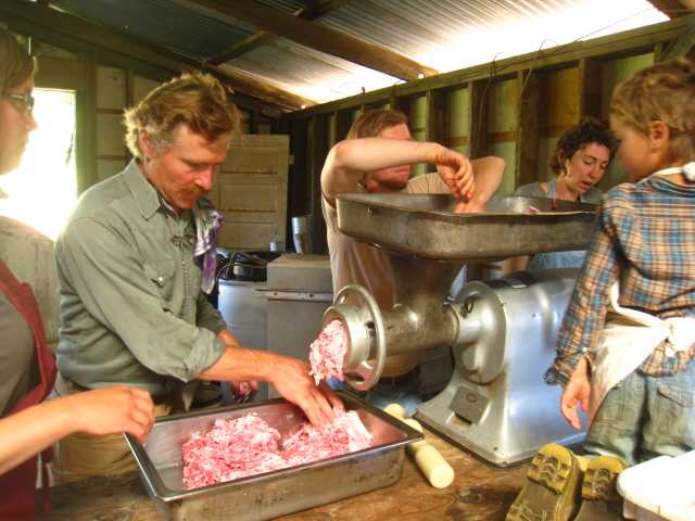 Making sausage