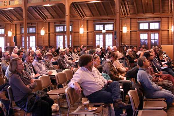 Participants learn about three successful farms and vineyards in the region through slideshow tours